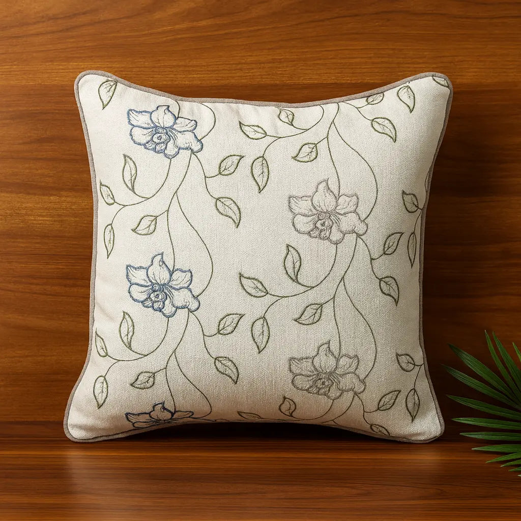 Embroidered Cushion Cover