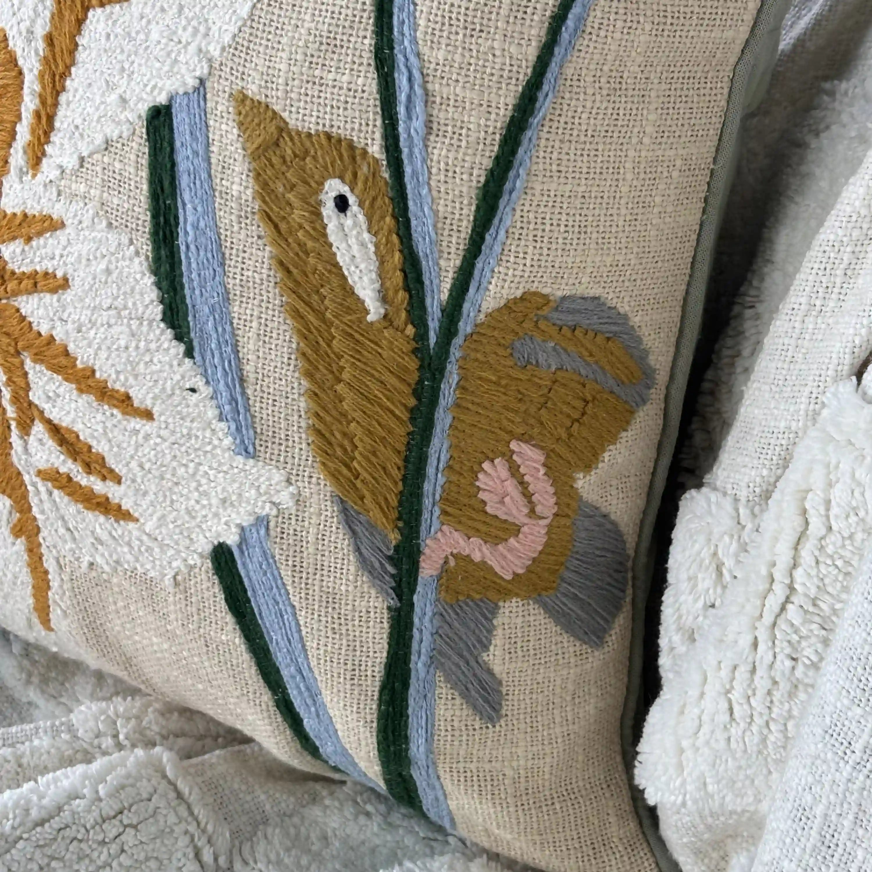 Aurela Bird Cushion Cover
