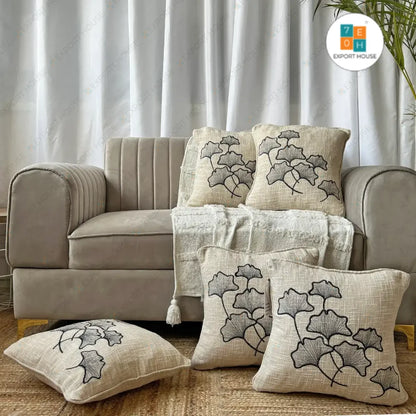 Gulmohar Garden - Premium Cushion Cover