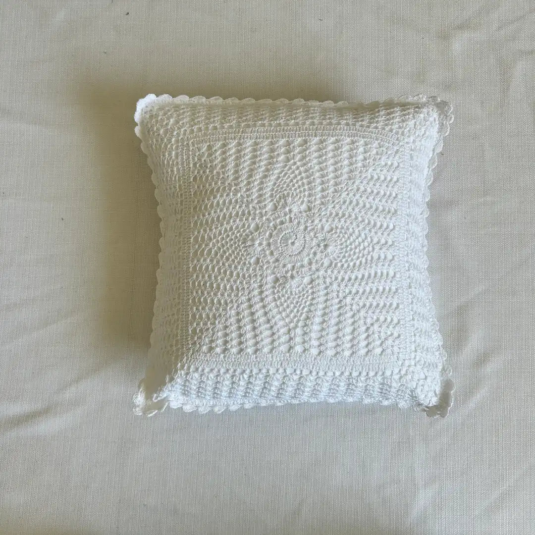 Crochet Elegance - Premium Cushion Cover