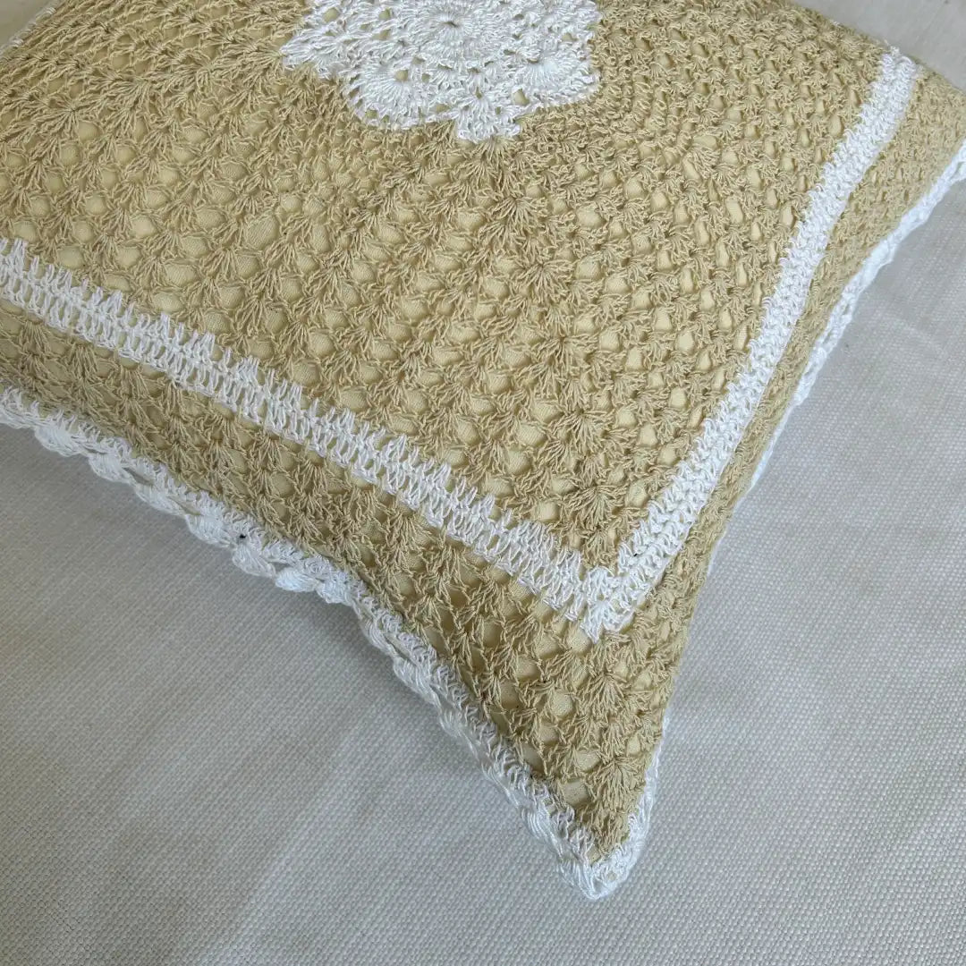 Cozy Crochet - Premium Cushion Cover