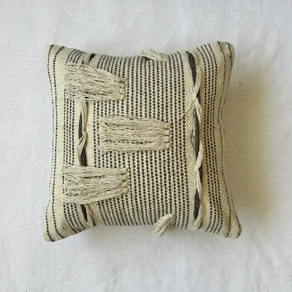 Fringed Boho - Premium Cushion Cover