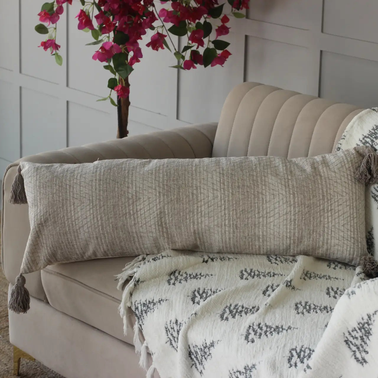 Jacquard Lumbar Cover