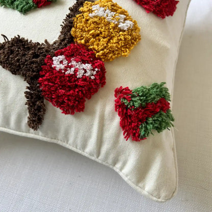 Jingle bells gifts - Tufted Premium Cushion Cover