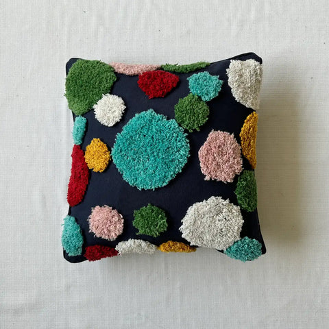 Rainbow Dot Medley - Premium Cushion Cover