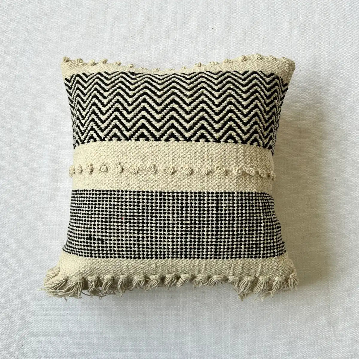 Boho Elegance with Our Premium 40x40cm Cotton Cushion Cover - Vibrant and Stylish Home Decor Delight!