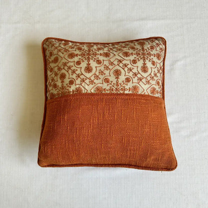 Rust Linen Fusion - Premium Cushion Covers