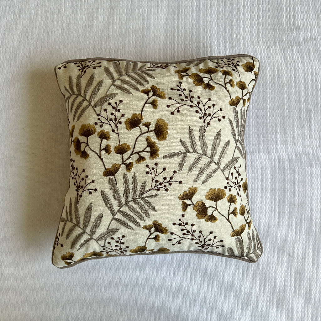 Mustard Meadow- Premium Cushion Cover
