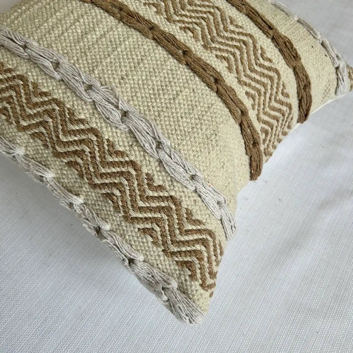 Boho Vibes: 16x16 Inch Cotton Cushion Cover for Cozy Living | Export House