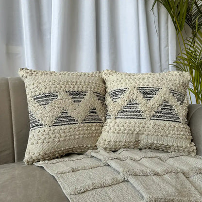 Boho Tribal Weave - Premium Cushion Cover