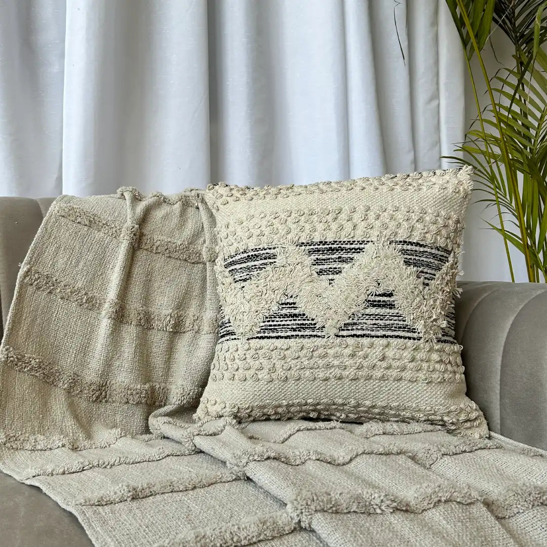 Boho Tribal Weave - Premium Cushion Cover