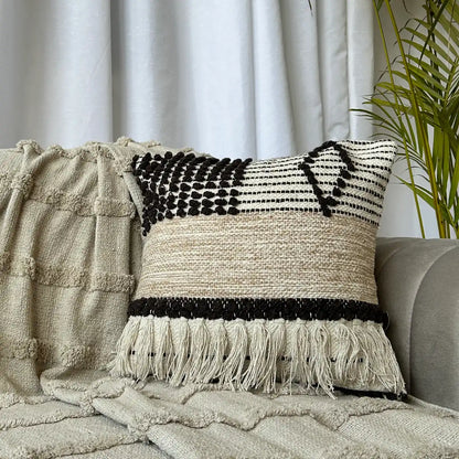 Contrast Weave - Premium Cushion Cover