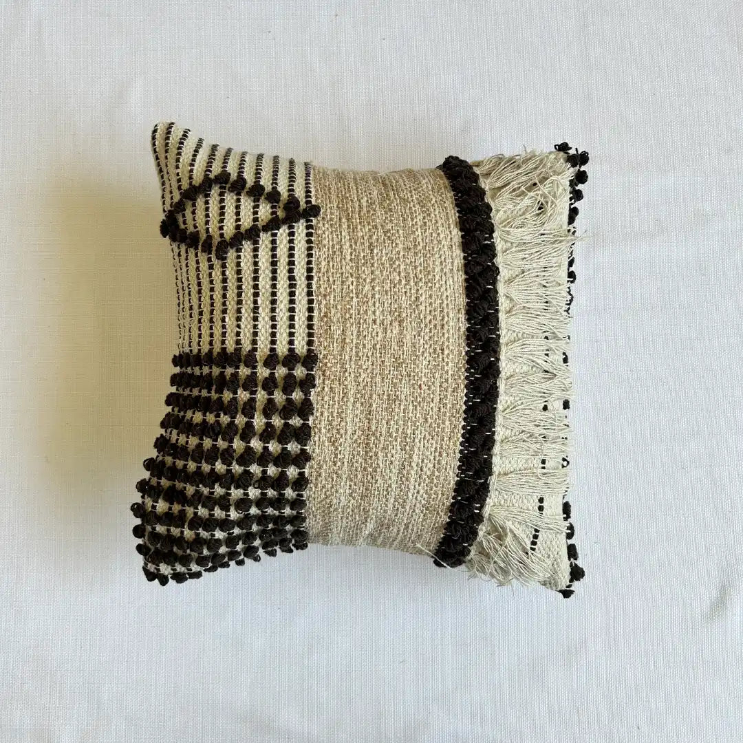 Contrast Weave - Premium Cushion Cover