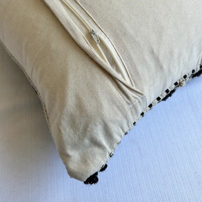 Cocoa Cream knot - Premium Cushion Cover