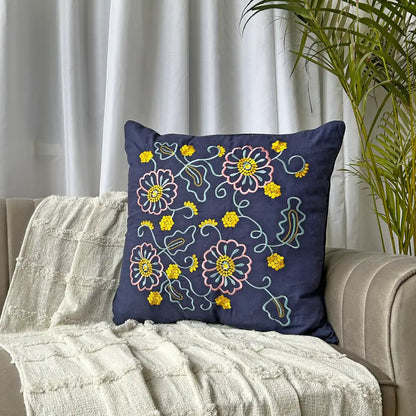 Blue Premium Cushion Cover 24x24