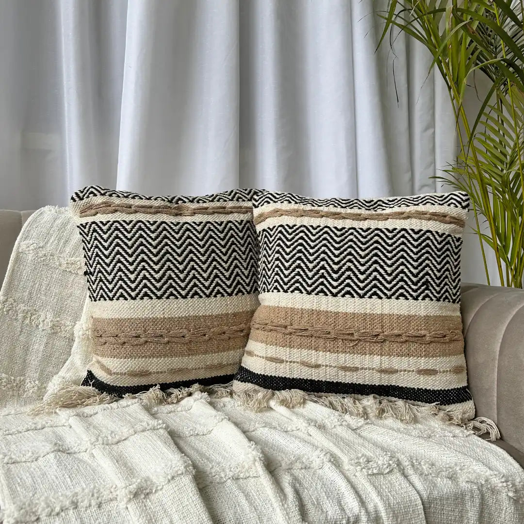 Enhance Your Decor: 16x16 Cotton Boho Cushion Covers in Style