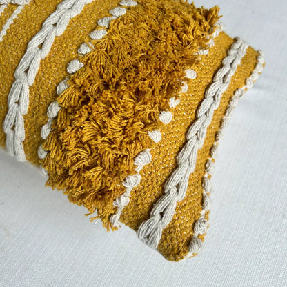 Mustard braided weave - Premium Lumbar Cover