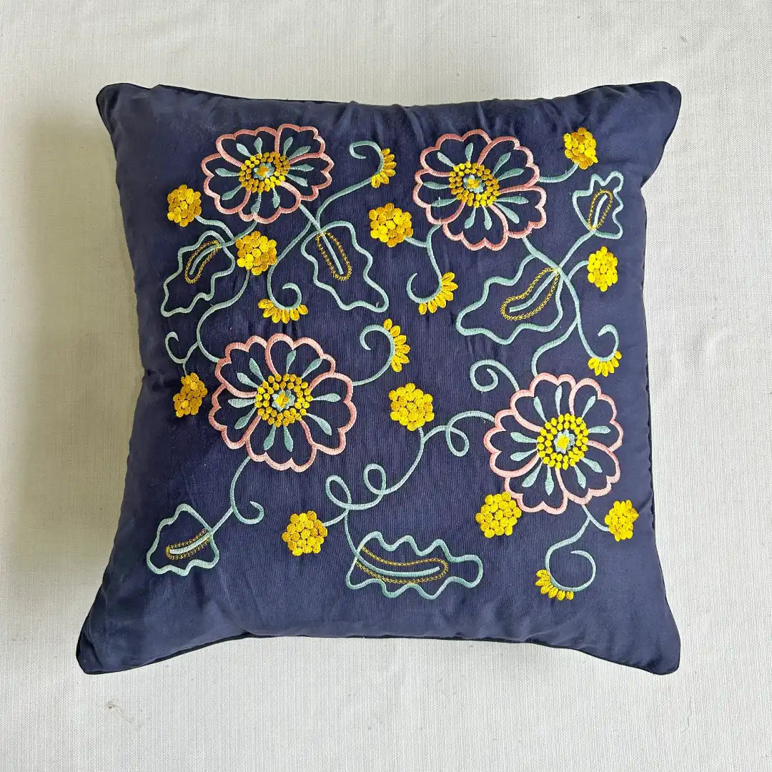 Blue Premium Cushion Cover 24x24