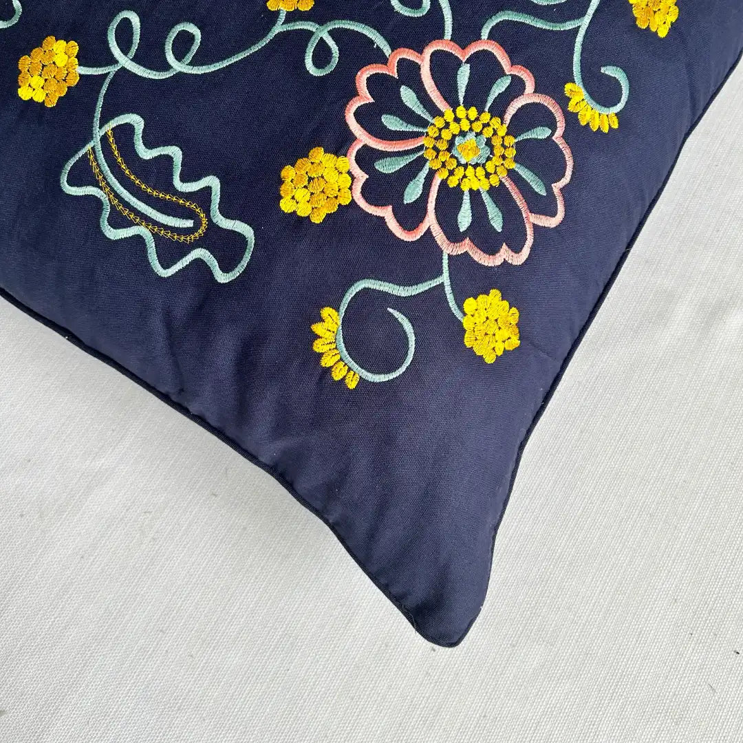 Blue Premium Cushion Cover 24x24