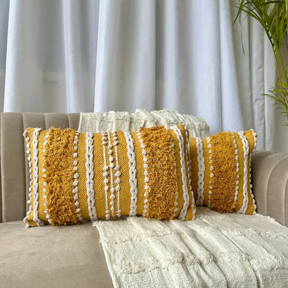 Mustard braided weave - Premium Lumbar Cover