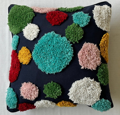 Rainbow Dot Medley - Premium Cushion Cover