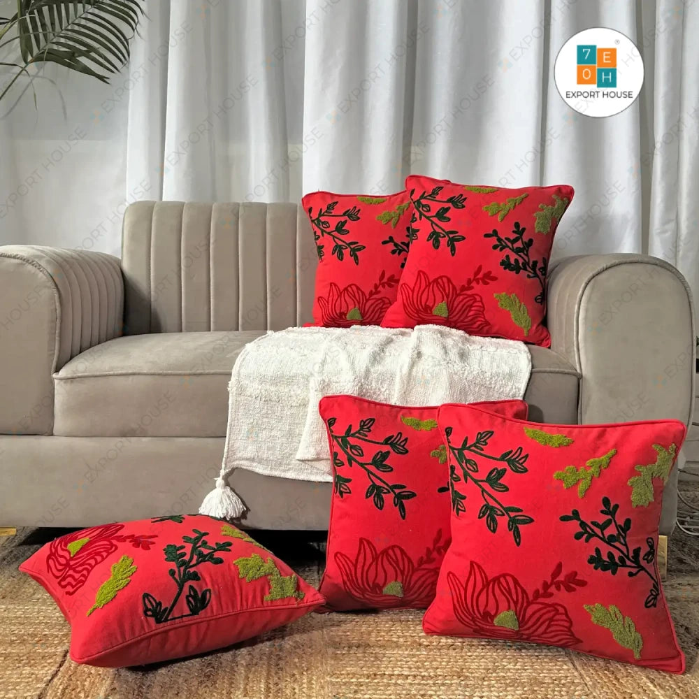 Floral majesty -  Premium Cushion Covers