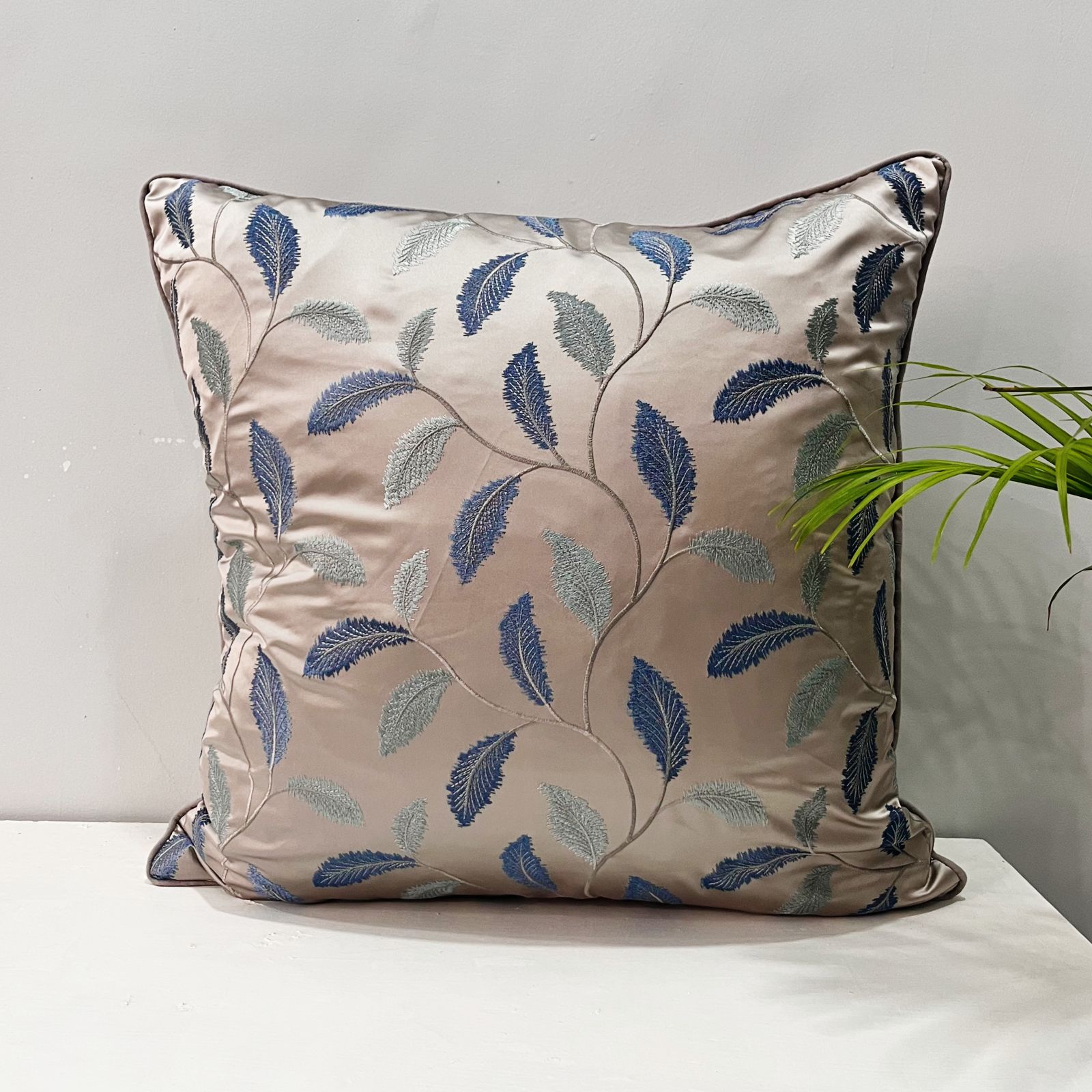 Surplus Cushion Cover Size: 60cm X 60cm (24" X 24") Material: Silk in just Rs. 500.00, (Cushion Cover by Export House )