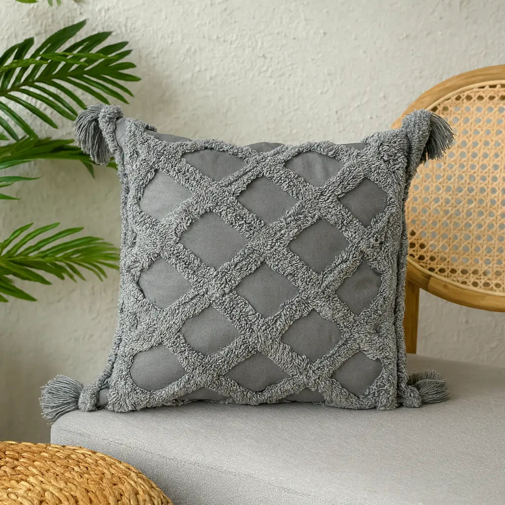 Tufted Cushion Cover