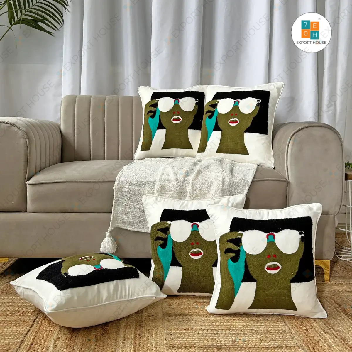 Shop Premium Cushion Covers Online in India | Export House