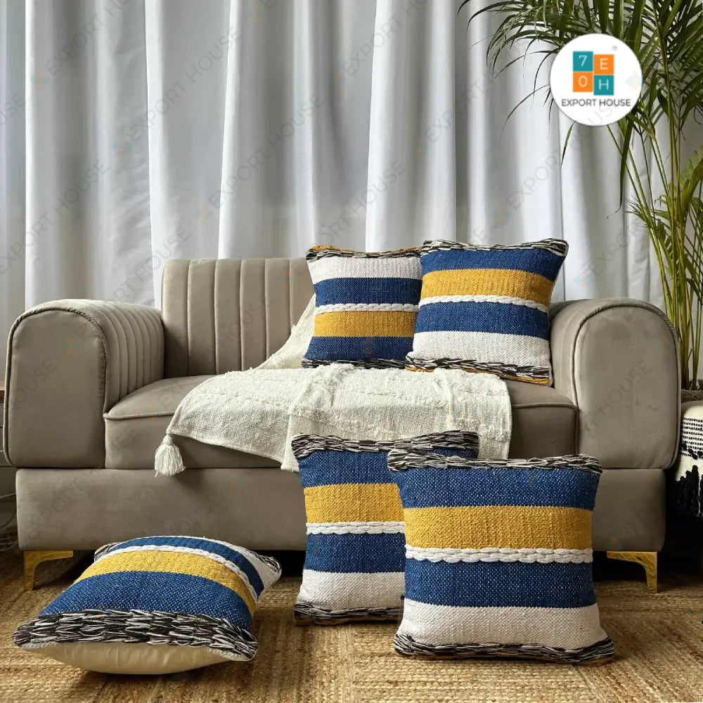 Elevate Your Sofa Style with Export House's Chic Cushion Cover Designs