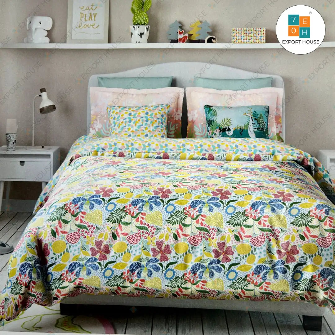  Bedding Set, Size:228cm x 274cm (90" x 108")