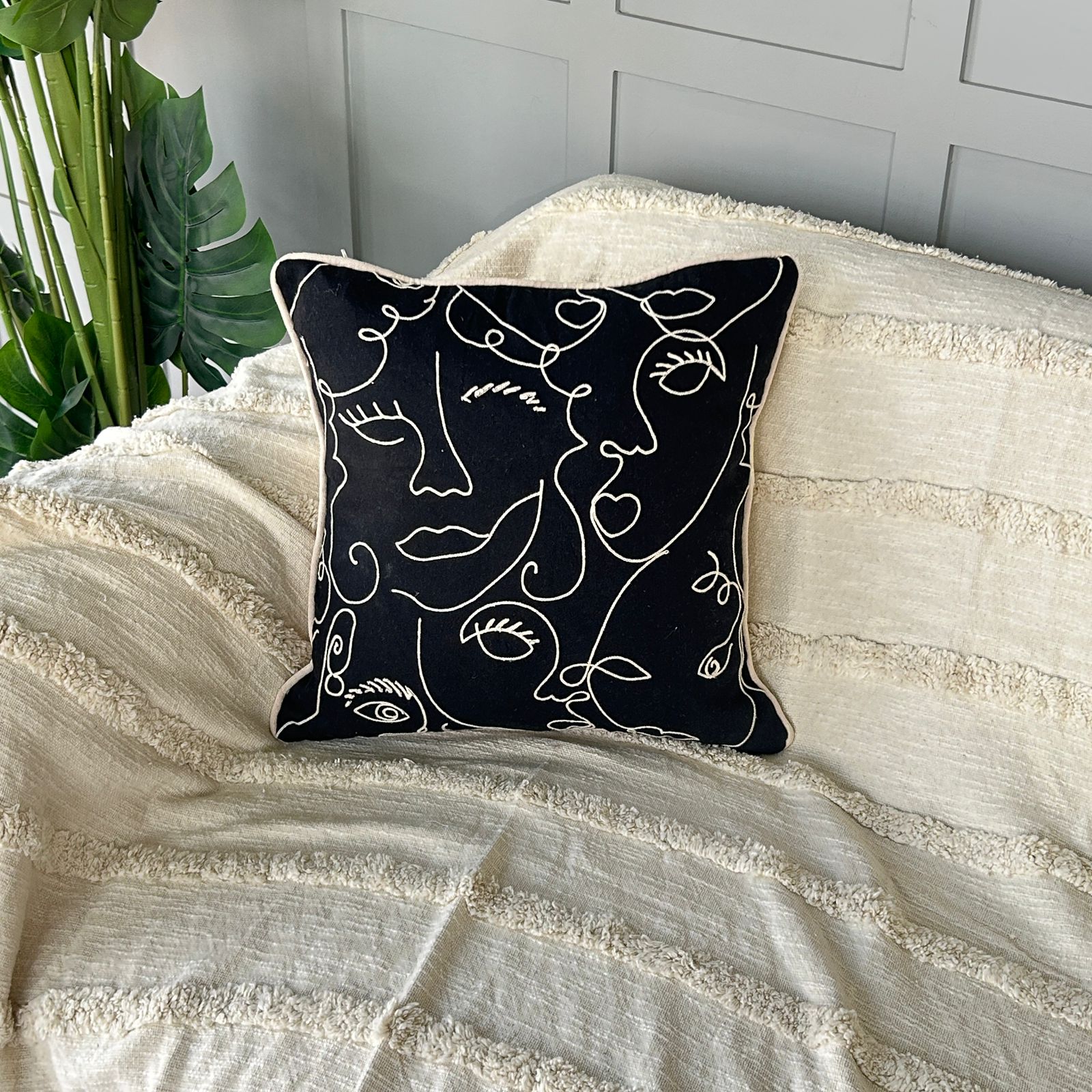 Embroidery Cushion Covers (18"x 18")