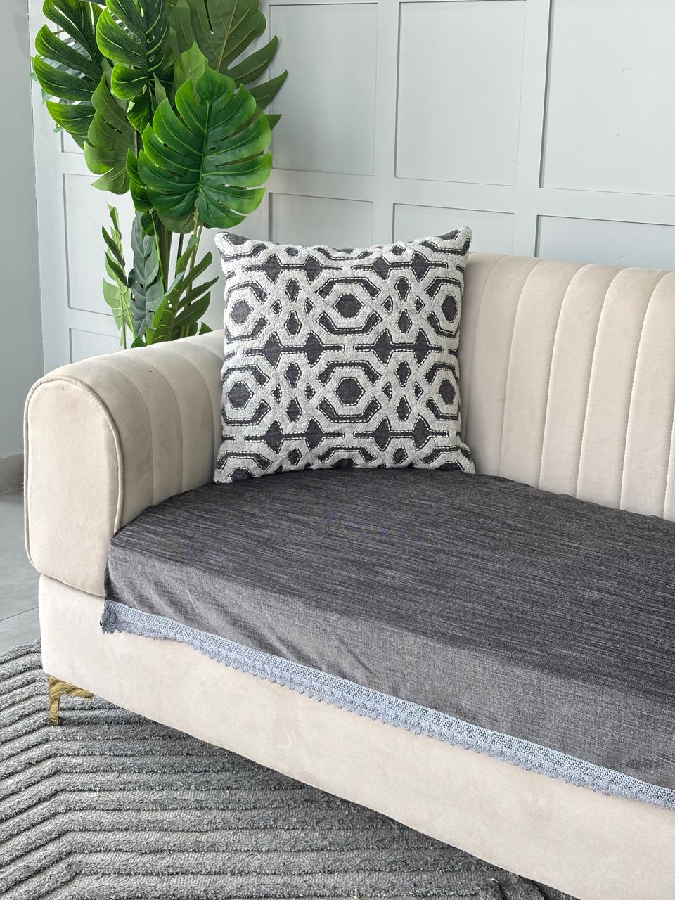 Anti-Skid Solid Velvet Sofa Cover