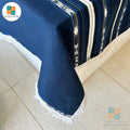 Cotton Plain Dining Sheet, Size:152cm x 228cm (60" x 90")