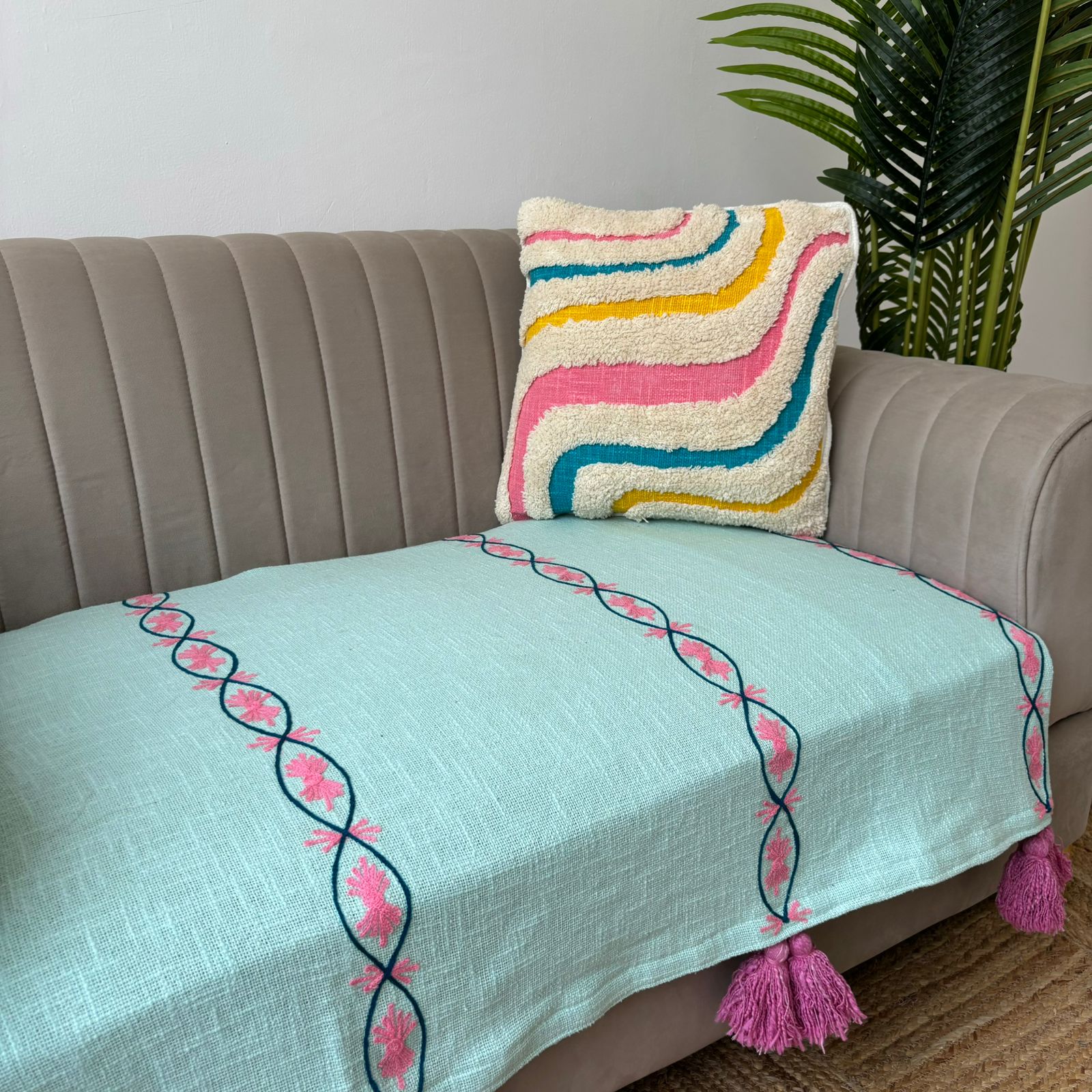 Slub Cotton Premium Sofa Cover