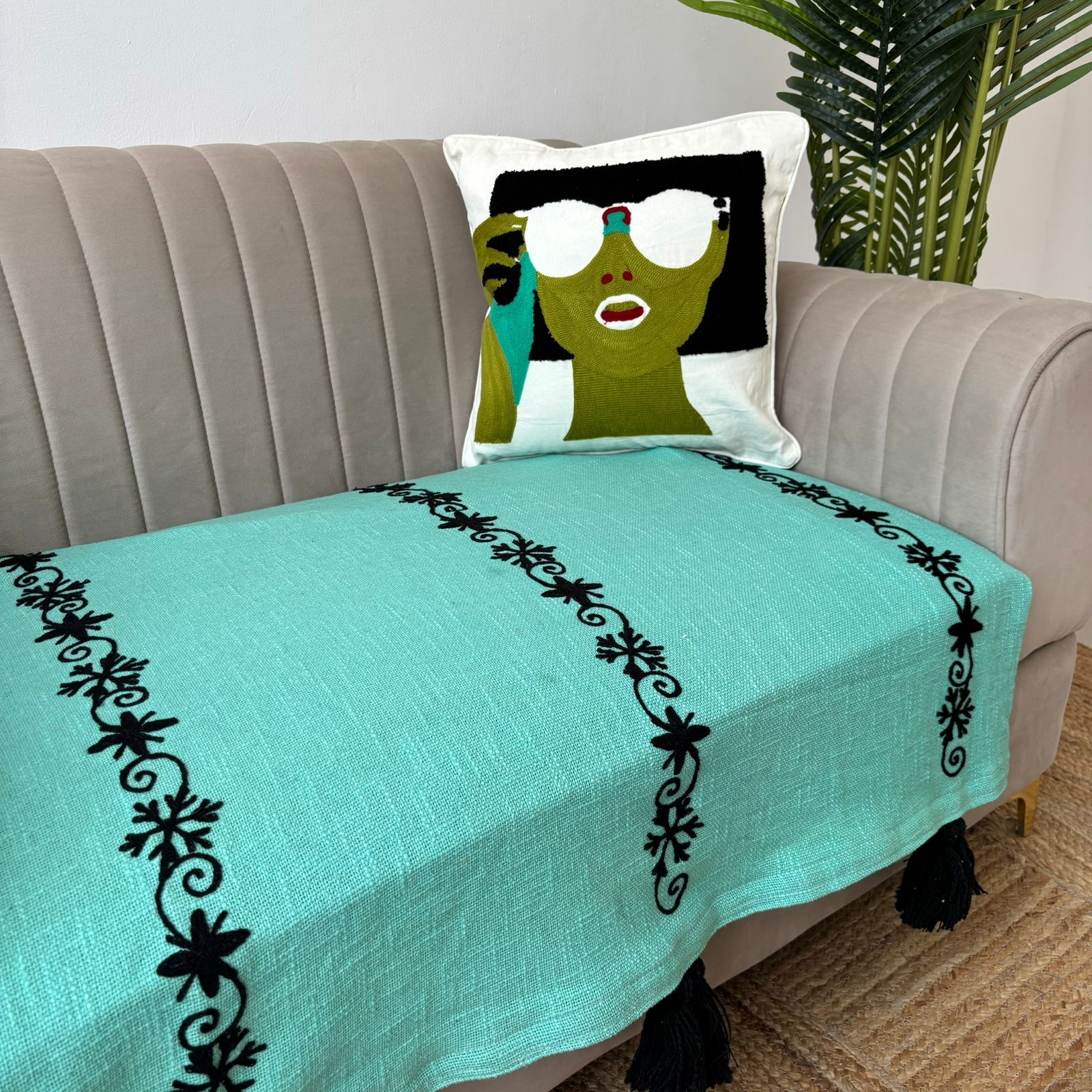 Slub Cotton Premium Sofa Cover