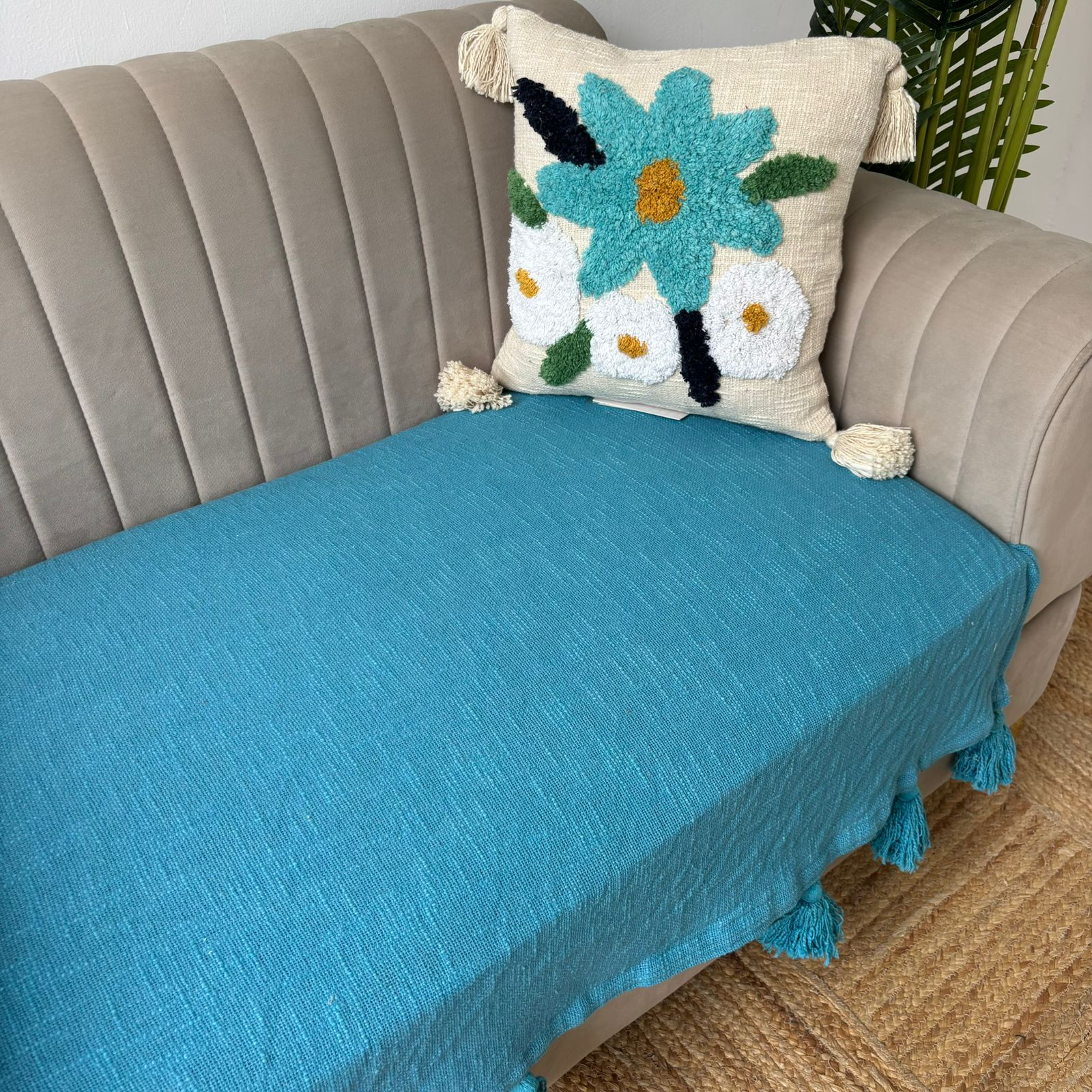 Slub Cotton Premium Sofa Cover