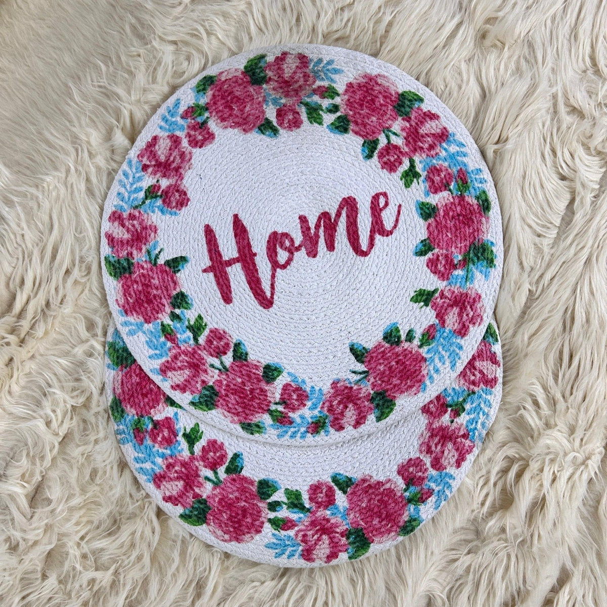 Round cotton mats