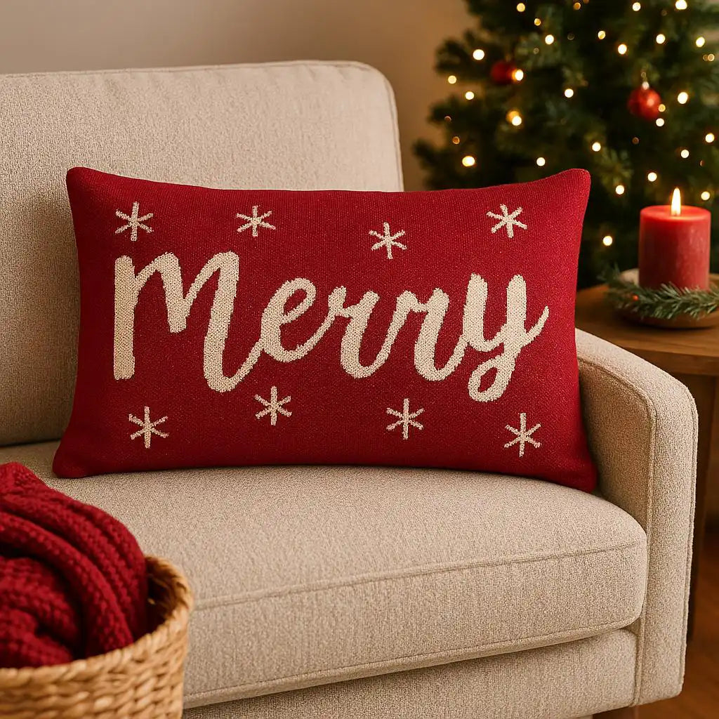 Christmas Lumbar Cover