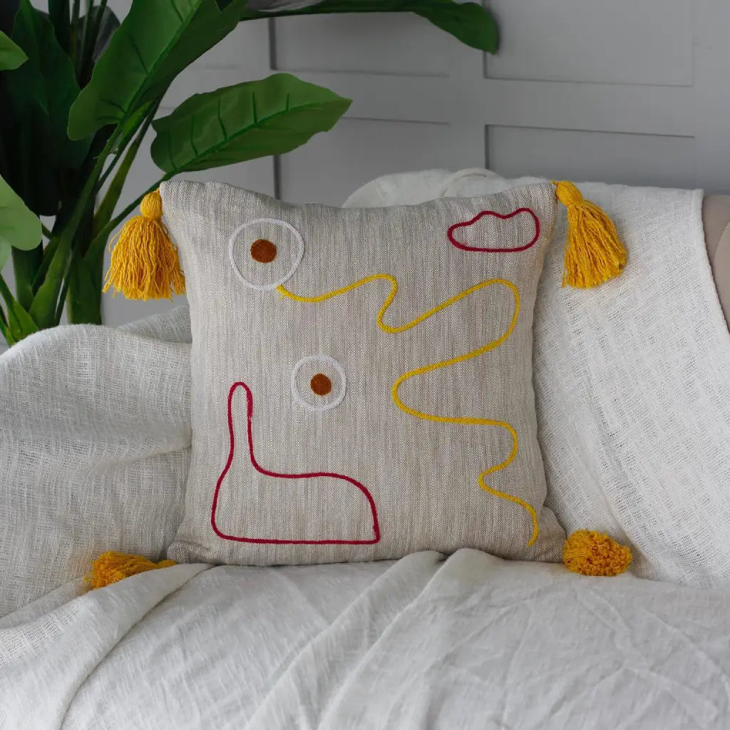 Tufted Cushion Cover
