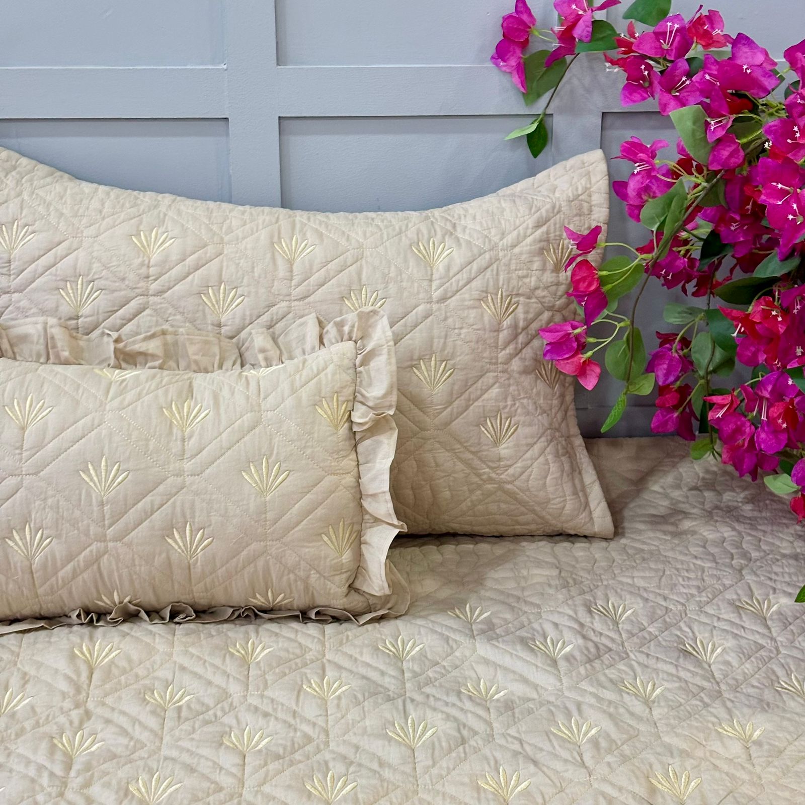 Embroidered Bedcover 