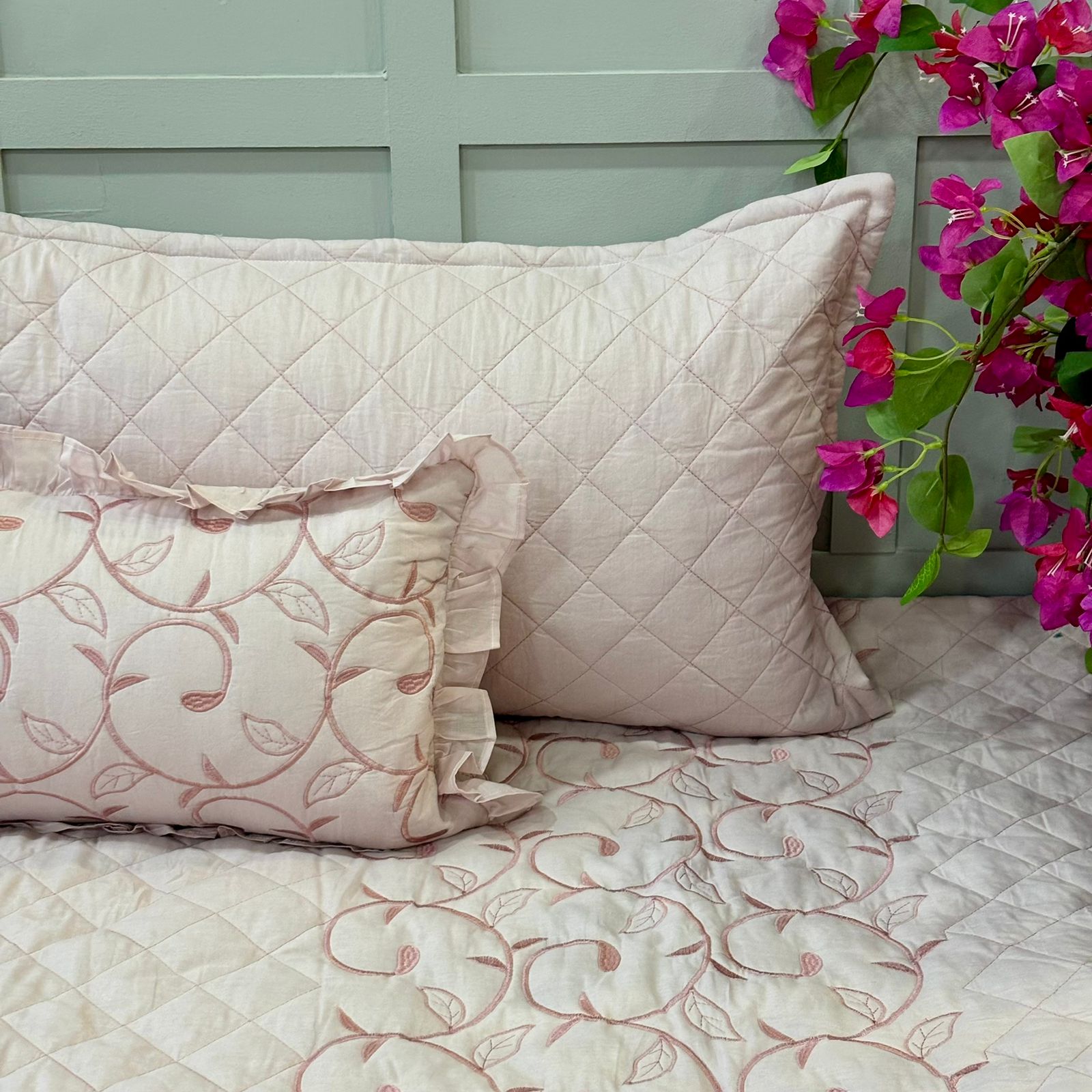 Embroidered Bedcover 