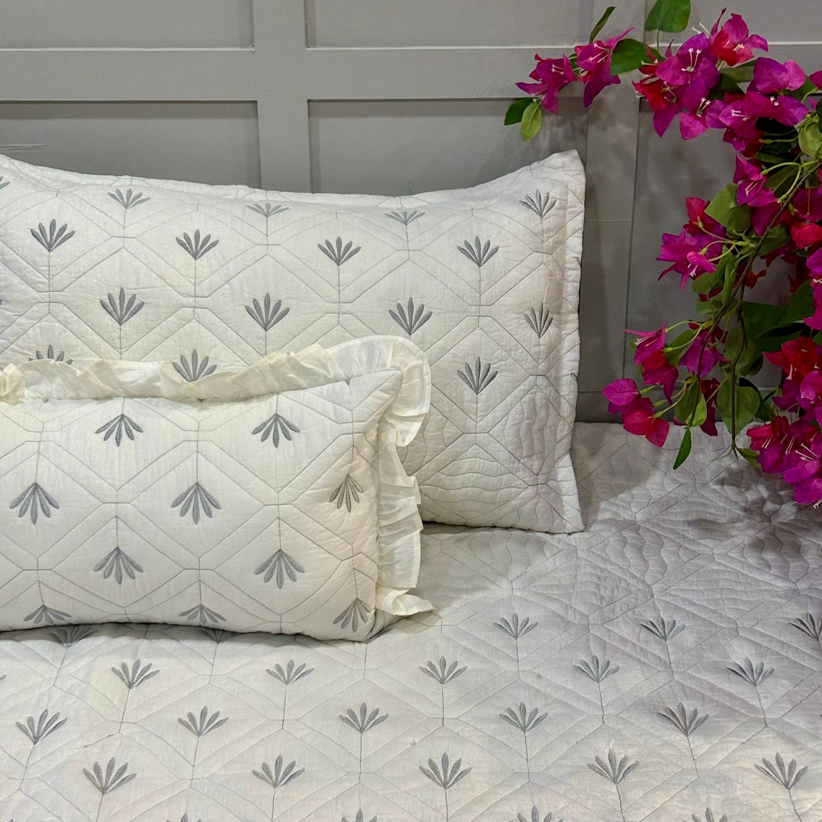 Embroidered Bedcover 