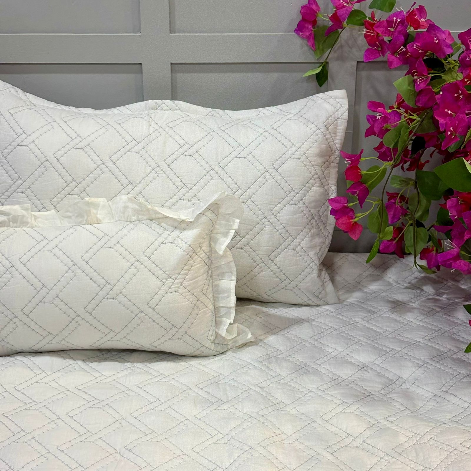 Embroidered Bedcover 