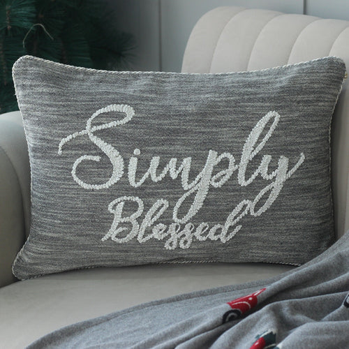 Embroidered CHRISTMAS LUMBAR COVERS