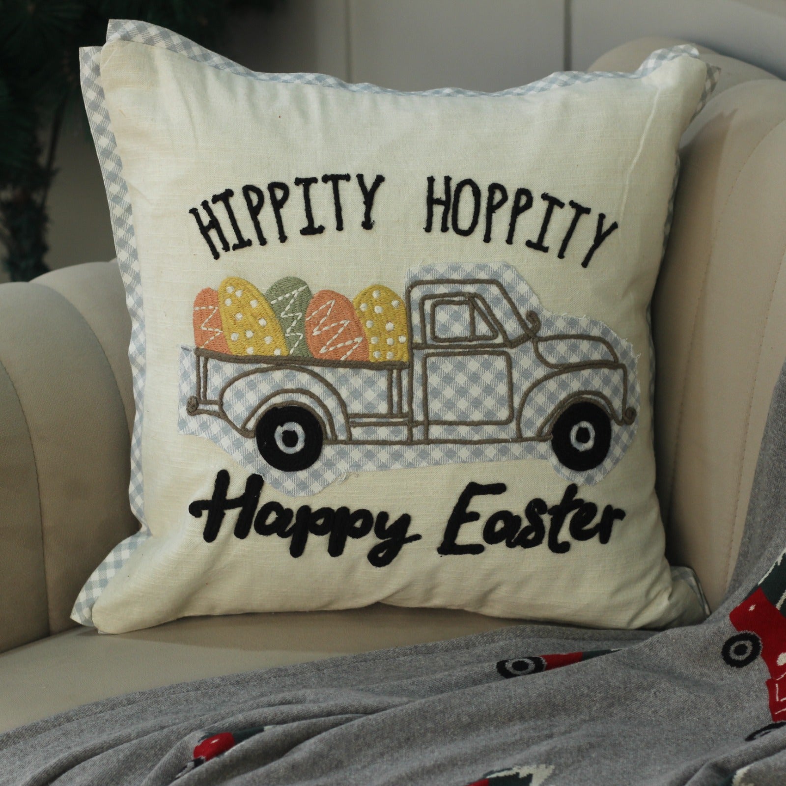 Embroidered CHRISTMAS CUSHION COVERS