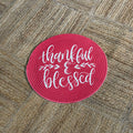 Thankful & Blessed Christmas Placemat â€“ 15 Inches
