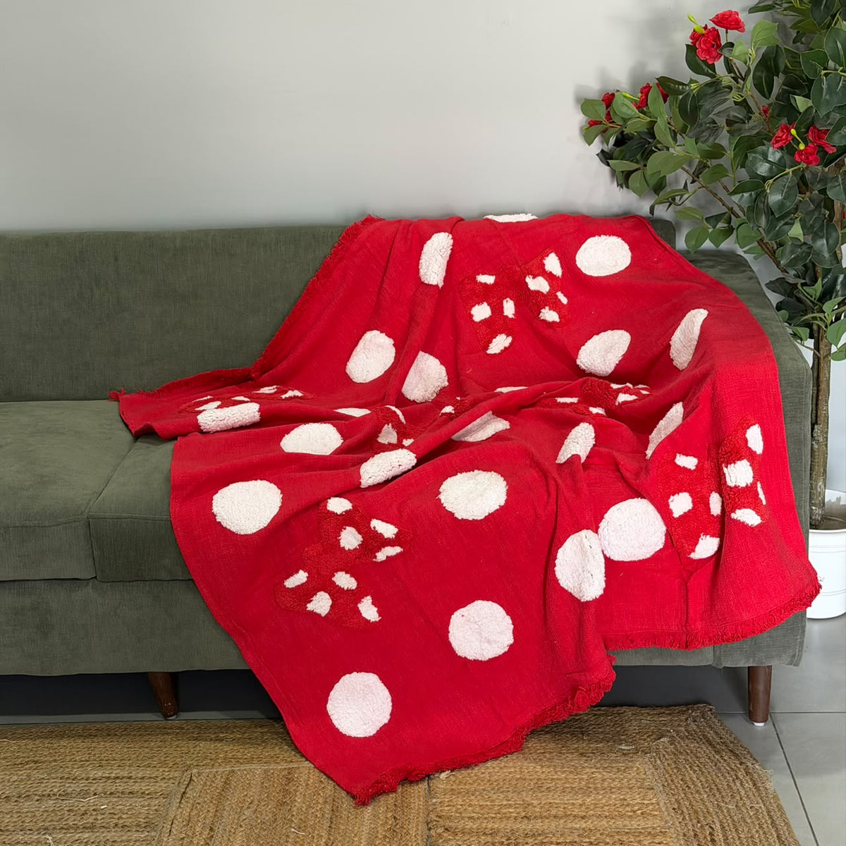 Christmas Sofa Throw