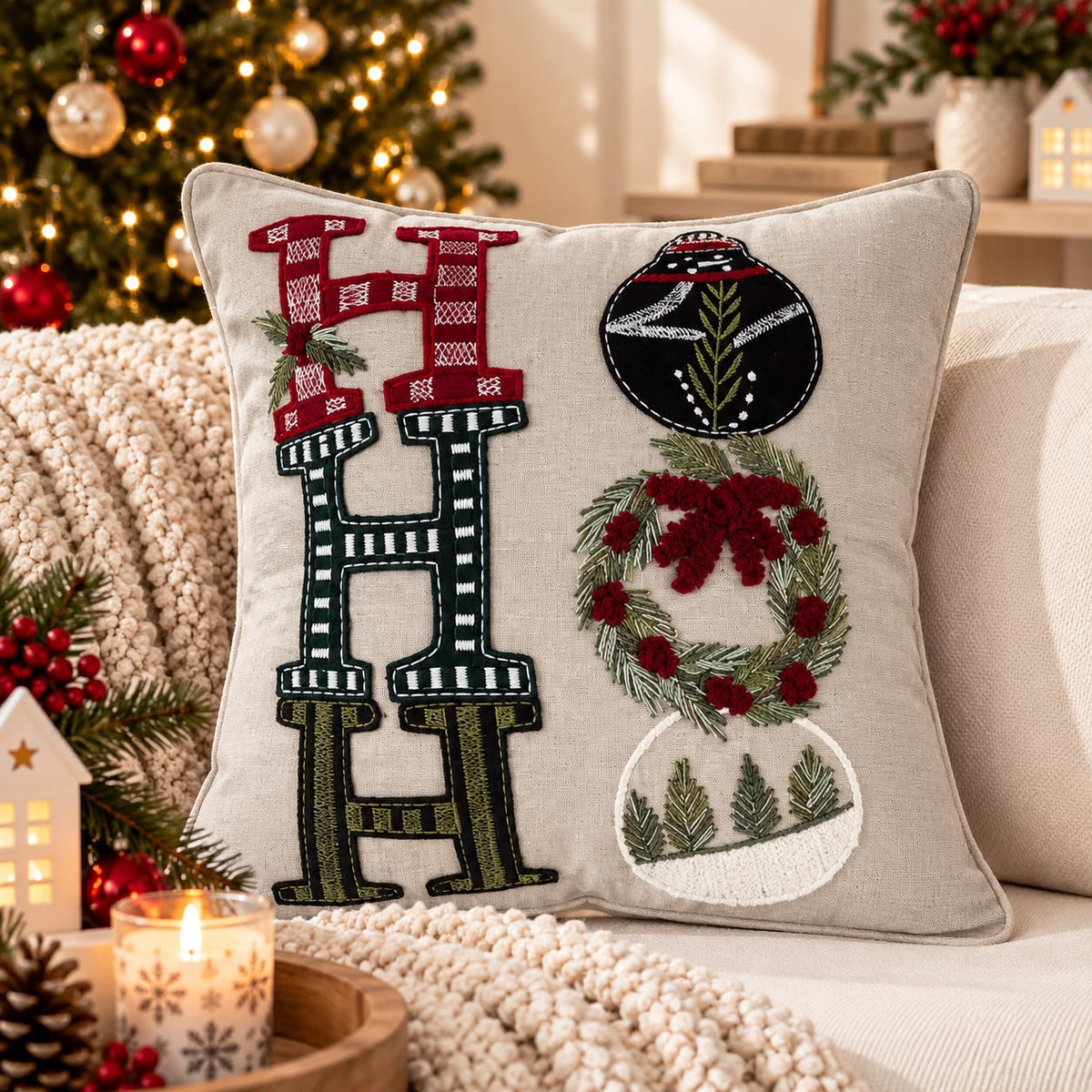 Christmas Cushion Cover