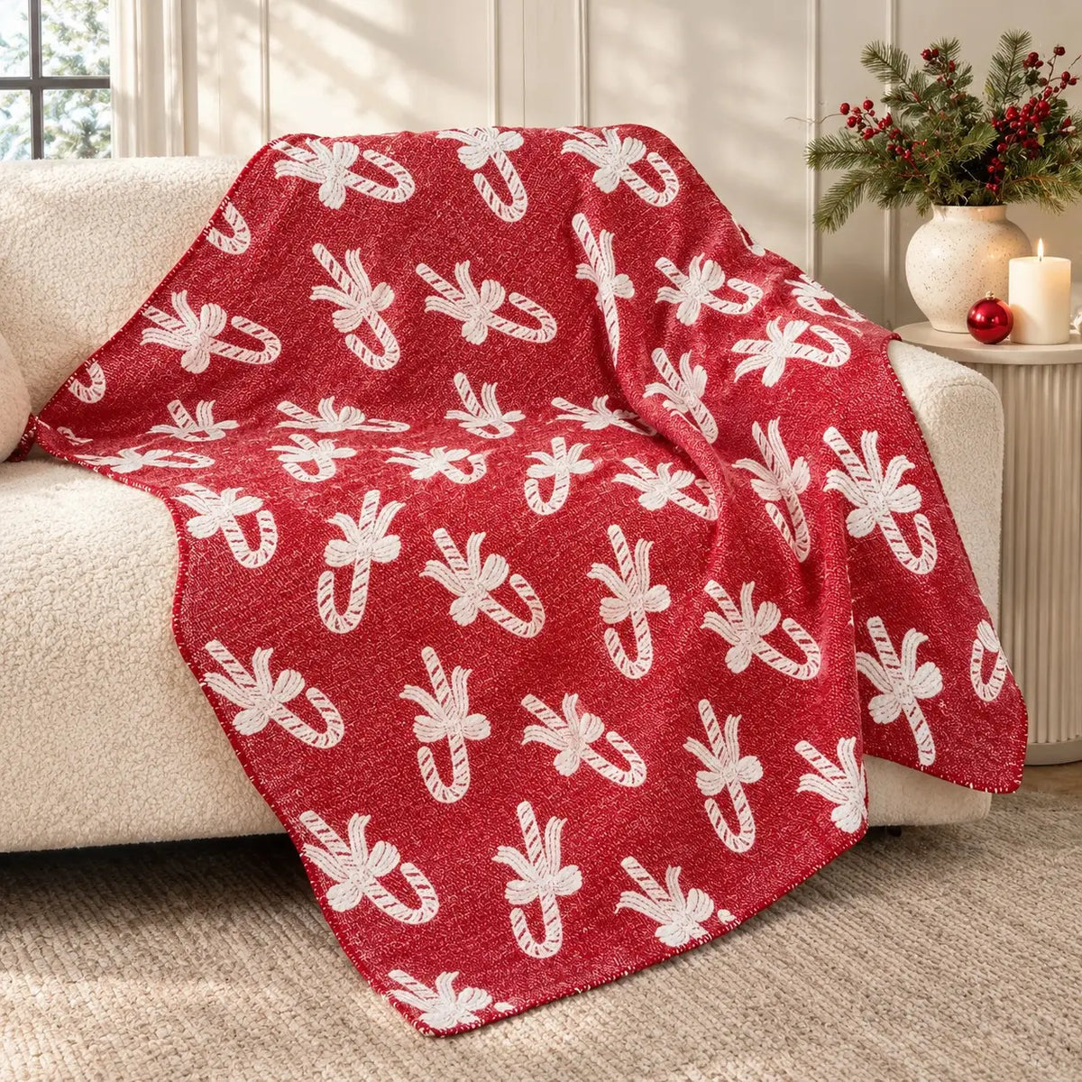 Christmas Sofa Throw